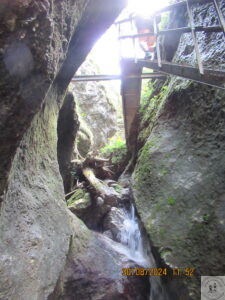 Janosikove Diery strumień pod nogami