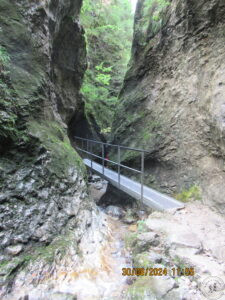 Janosikove Diery strumień pod nogami