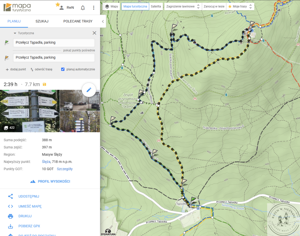 Ślęża nasza trasa